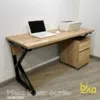 ESCRITORIO mesa k con carrito archivador con ruedas