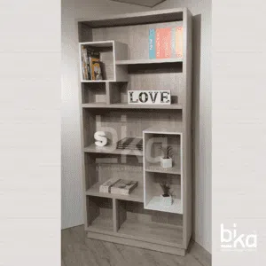 Biblioteca Formas 2 100cm - Muebles Bika Medellín
