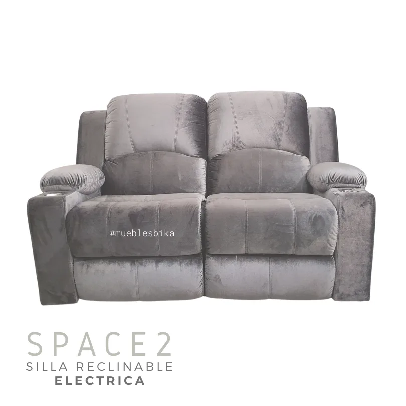 silla reclinable de 2 puestos electricos