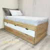 cama tarima con cajones