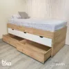 cama justin con escritorio
