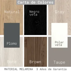nuestra carta de colores para alcobas modernas