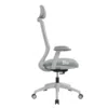 SILLA DE ESCRITORIO MELANY GRIS MODERNA