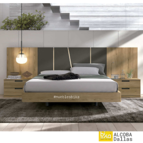 Alcoba Moderna Dallas: Sofisticación y Estilo en Cada Detalle
