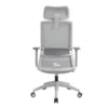 Silla de escritorio Bella gris