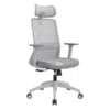 Silla de escritorio Bella gris
