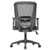 silla de escritorio negra moderna