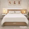 Alcoba marsella con 4 cajones gigantes