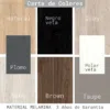 nuestra carta de colores