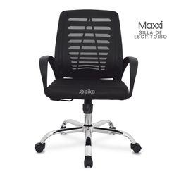 silla de oficina color negro