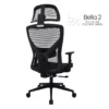 silla de escritorio bella 2 negra