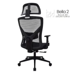 silla de escritorio bella 2 negra