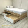 cama con cajones grandes