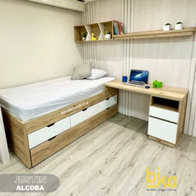 alcoba justin juvenil moderna