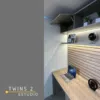 centro de estudio con escritorio moderno bk