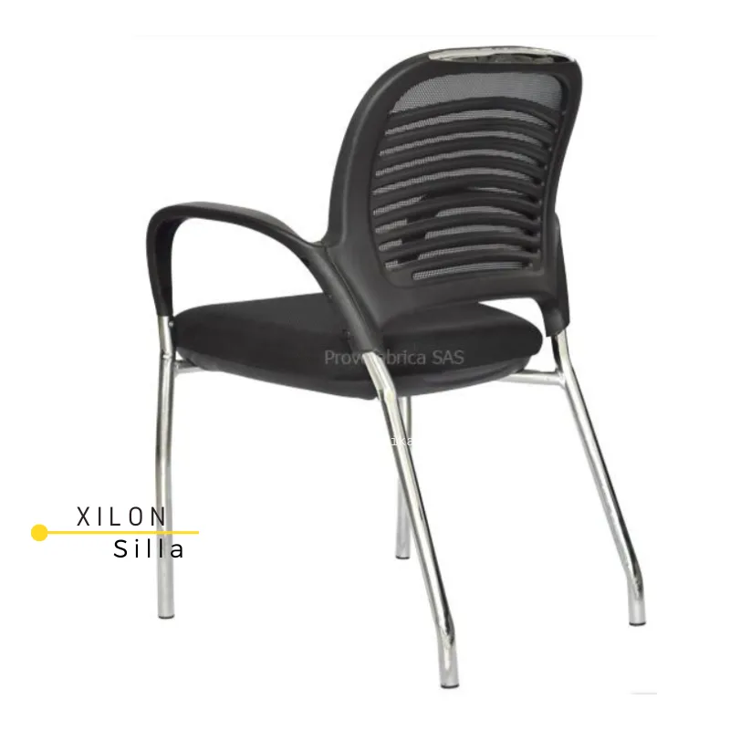 silla fina y comoda color negro