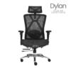 Silla de Escritorio Dylan con cabecera ajustable
