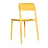 silla fija amarilla