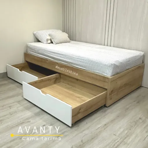 cama con cajones
