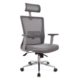 silla de escriitorio omega gris