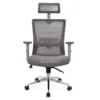 silla de escriitorio omega gris