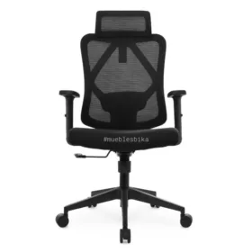 Silla de escritorio thonet color negro