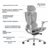 Silla de escritorio presidente Apex