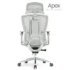 Silla de escritorio presidente Apex color gris para home office