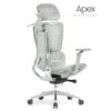 Silla de escritorio presidente Apex color gris