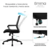 Silla de escritorio Emma