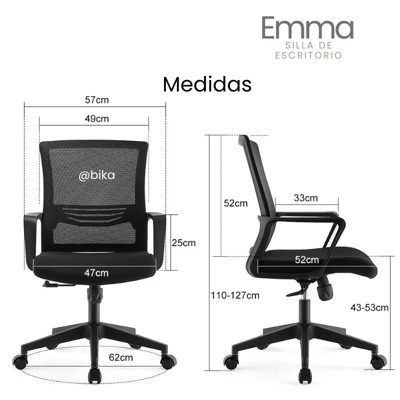 Silla de escritorio Emma