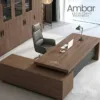 Escritorio Gerencial Ambar color brown