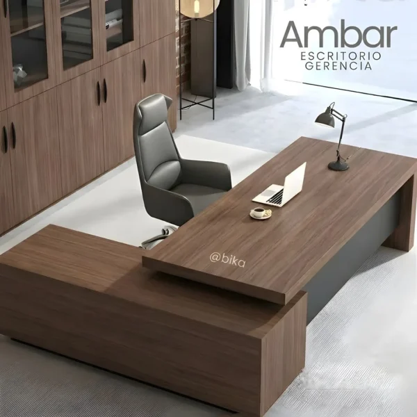 Escritorio Gerencial Ambar color brown