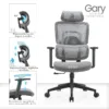 Silla de Escritorio presidente Gary