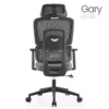 Silla de Escritorio presidente Gary gris en malla