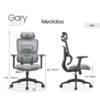 Silla de Escritorio presidente Gary