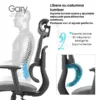 Silla de Escritorio presidente Gary