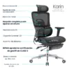 Silla de Escritorio Karin negra