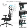 Silla de Escritorio Presidente Lina moderna