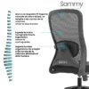 Silla de Escritorio Gerente Sammy en medellin