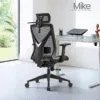 Silla de escritorio Presidente Mike color negra