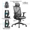 Silla de escritorio Presidente Mike