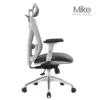 Silla de Escritorio Rresidente Mike gris giratoria
