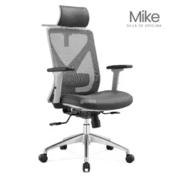 Silla de Escritorio Presidente Mike gris