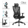 Silla de Escritorio Oka ergonomica