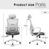 Silla de Escritorio Presidente Paris