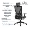 Silla de Escritorio Oka giratoria