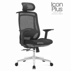 Silla de Escritorio Presidente Icon negra