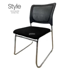 Silla interlocutora Style negra