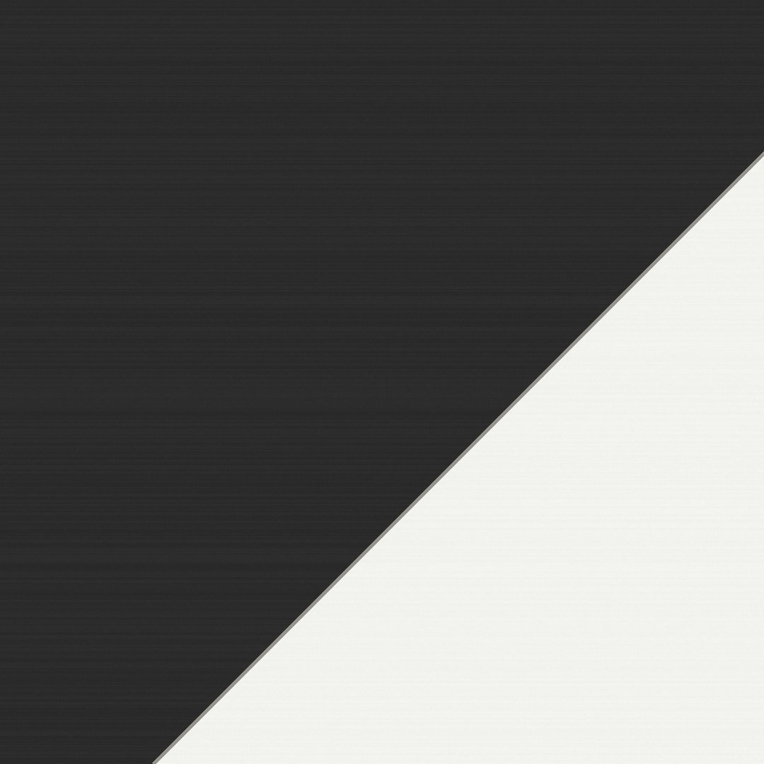 Muestra del color Negro con estructura blanca – escritorio ajustable eléctrico motion – Muebles Bika